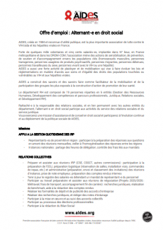 offre alternance droit social