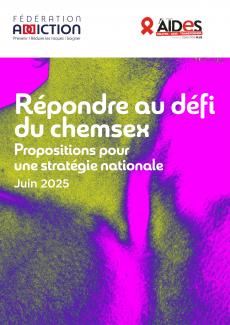 AIDES Fédération Addiction publication chemsex